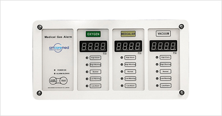 Medical gas alarm